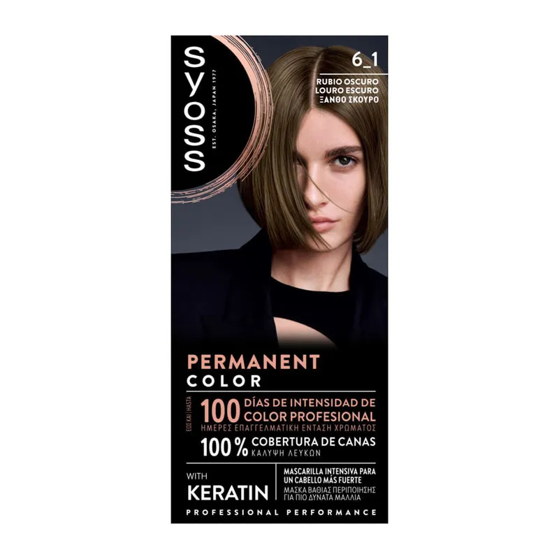 Permanent Color 6-1 Natural Dark Blond