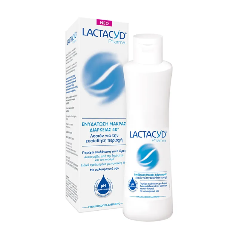Pharma Ultra Moisturizing Λοσιόν Καθαρισμού Ευαίσθητης Περιοχής Για Γυναίκες 40+