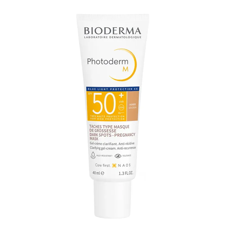 Photoderm M SPF50+ Face Sunscreen Golden Tinted