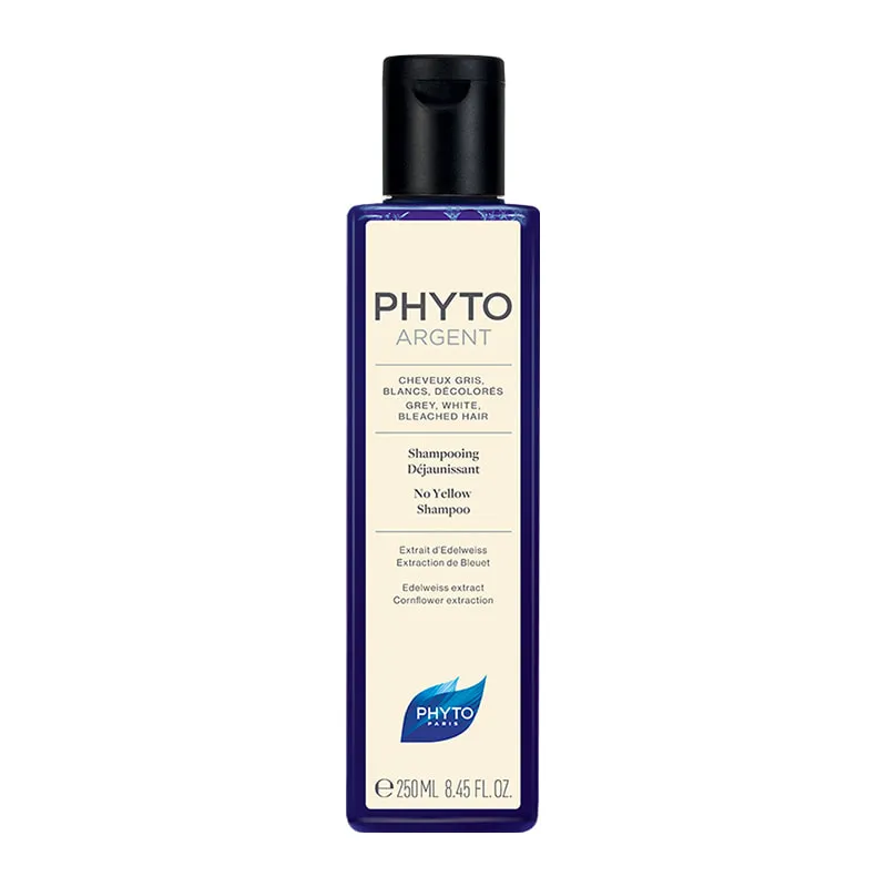 Phytoargent No Yellow Shampoo - Gray & White or Platinum Blonde Hair