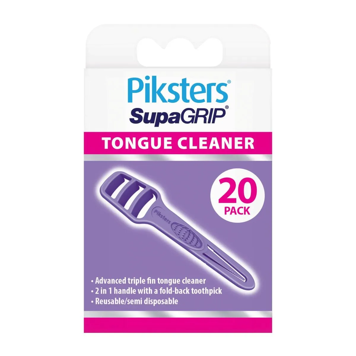 Piksters Supagrip Tongue Cleaner