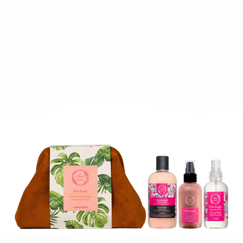 Pink Jungle Body Care Set
