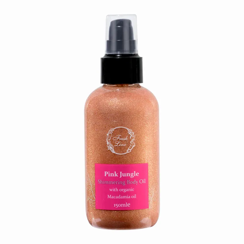 Pink Jungle Shimmering Body Oil