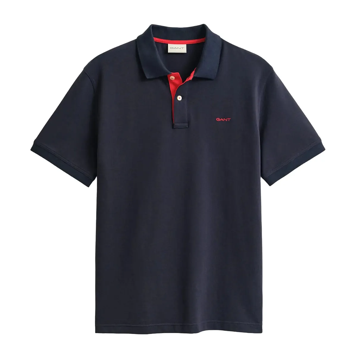 Contrast Piqu? Polo Shirt