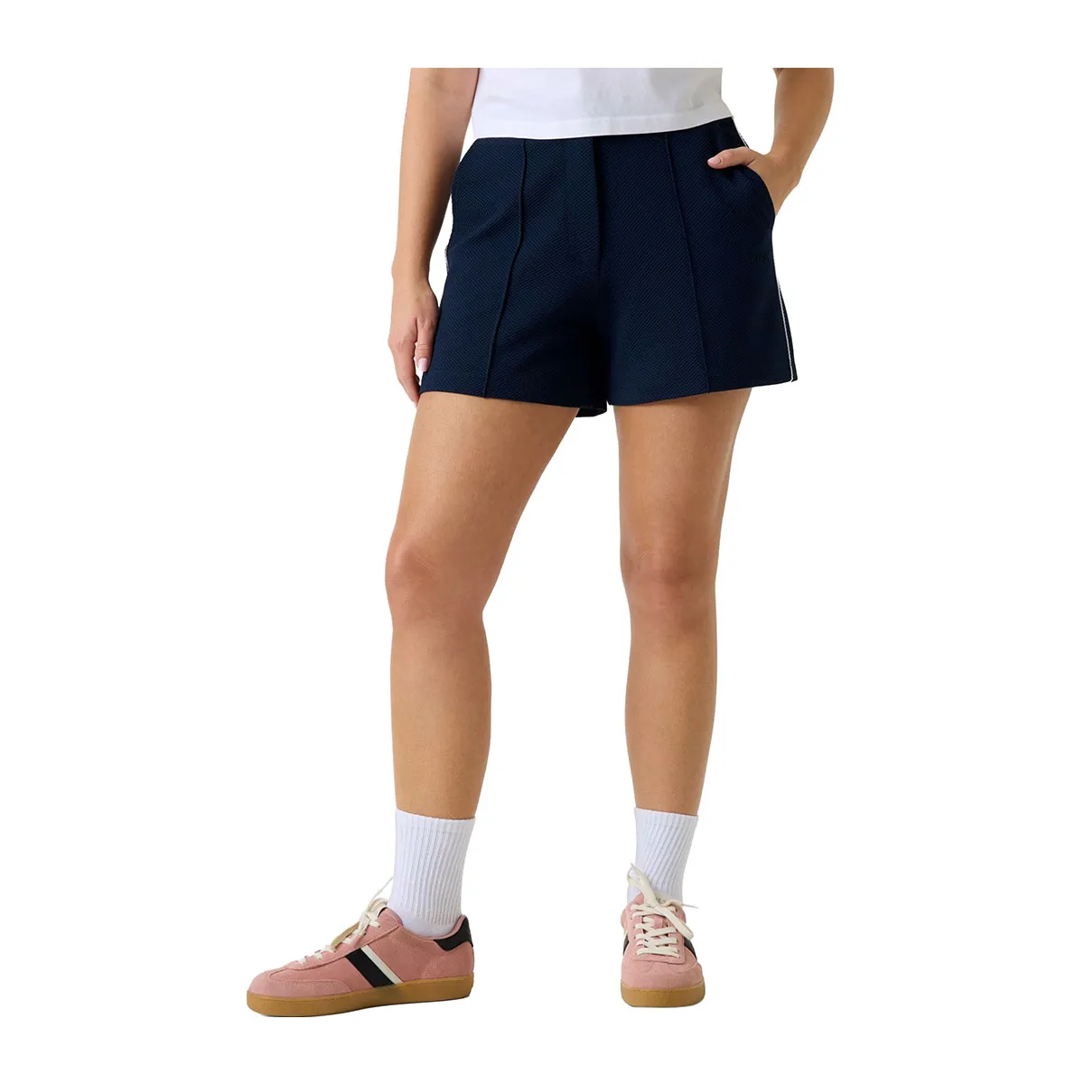 Athletic pique shorts