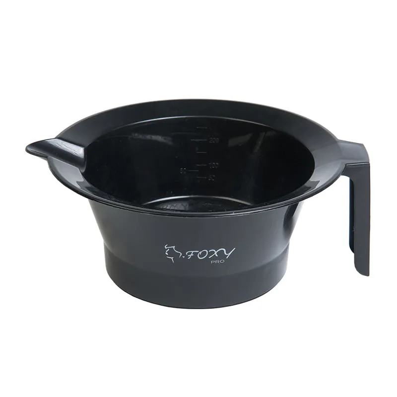 Plastic Hair Dye Mixing Bowl Black