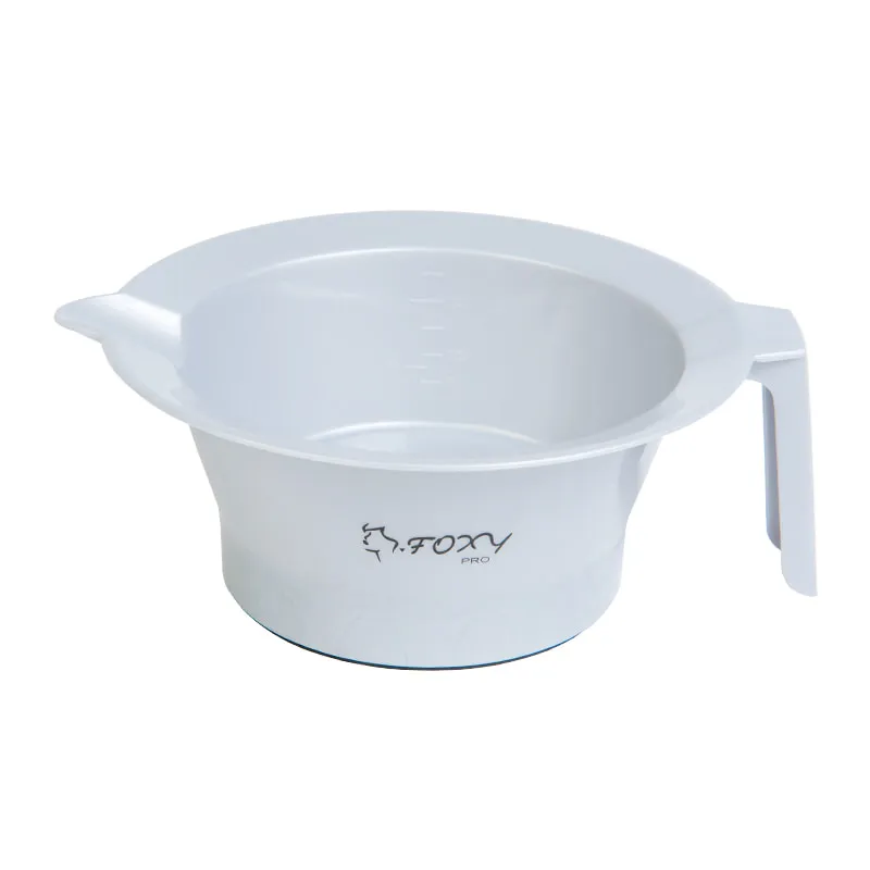 Plastic Hair Dye Mixing Bowl Grey