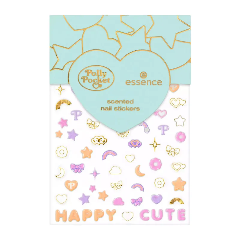 Polly Pocket Scented Nail Stickers
