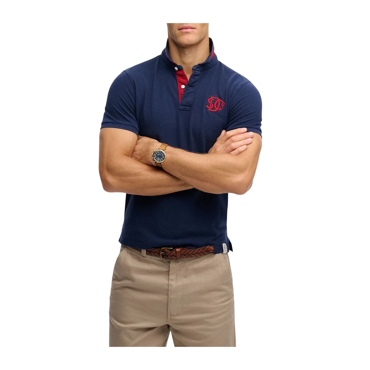 Polo Pique Monogram