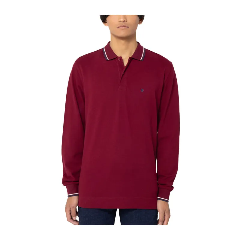 Pique polo shirt