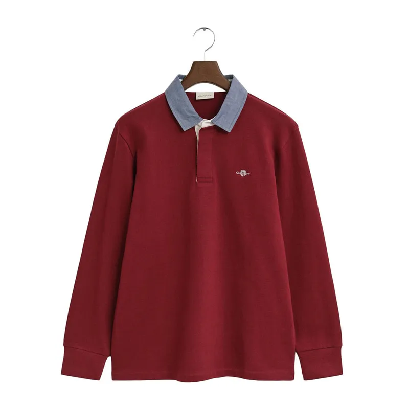 Polo Shirt with Embroidered Logo