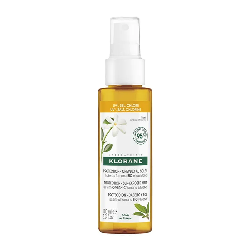 Polysianes Protection - Sun Exposed Hair Oil with Monoi & Tamanu BIO