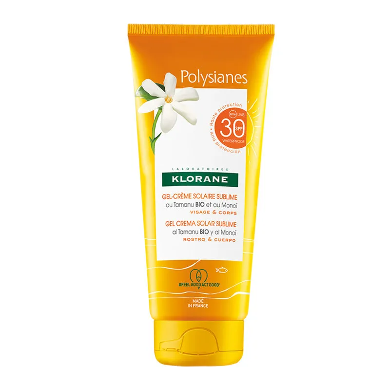 Polysianes Sunscreen Cream-Gel SPF30 with Tamanu & Monoi