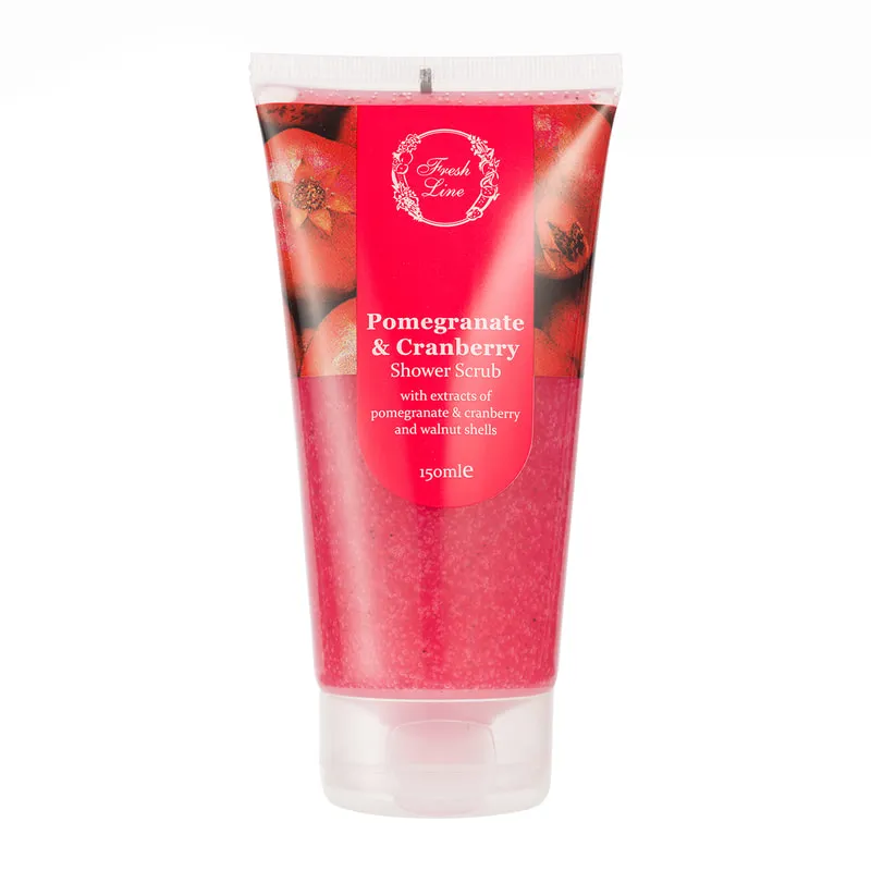 Pomegranate & Cranberry Shower Scrub