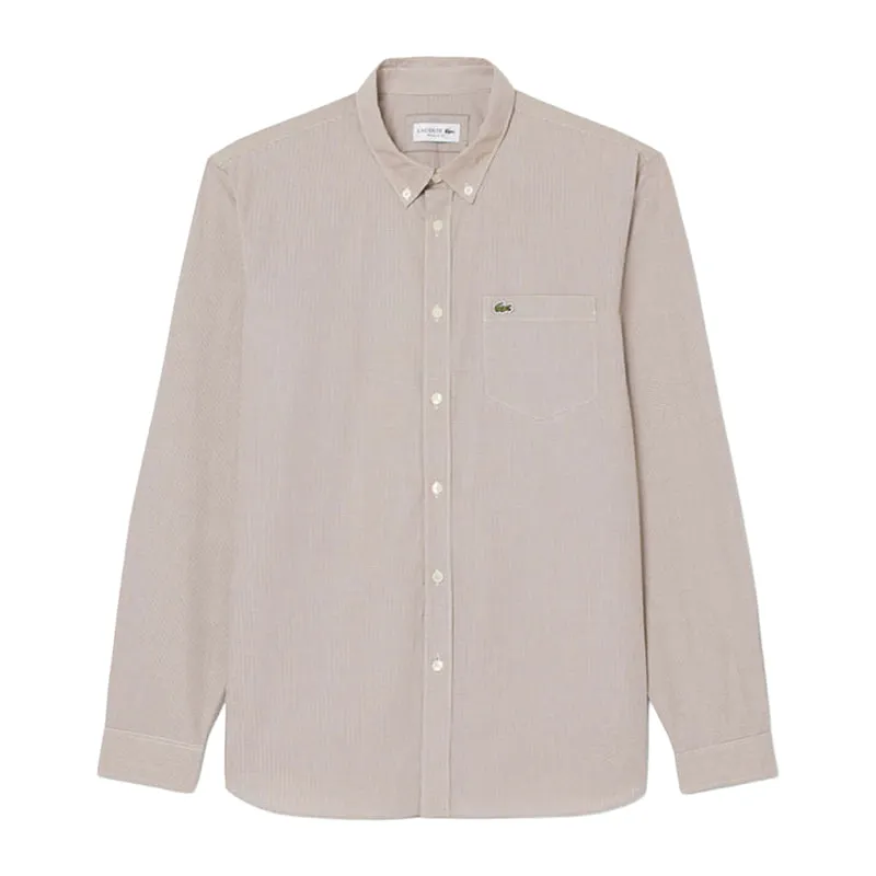 Men's regular fit poplin shirt