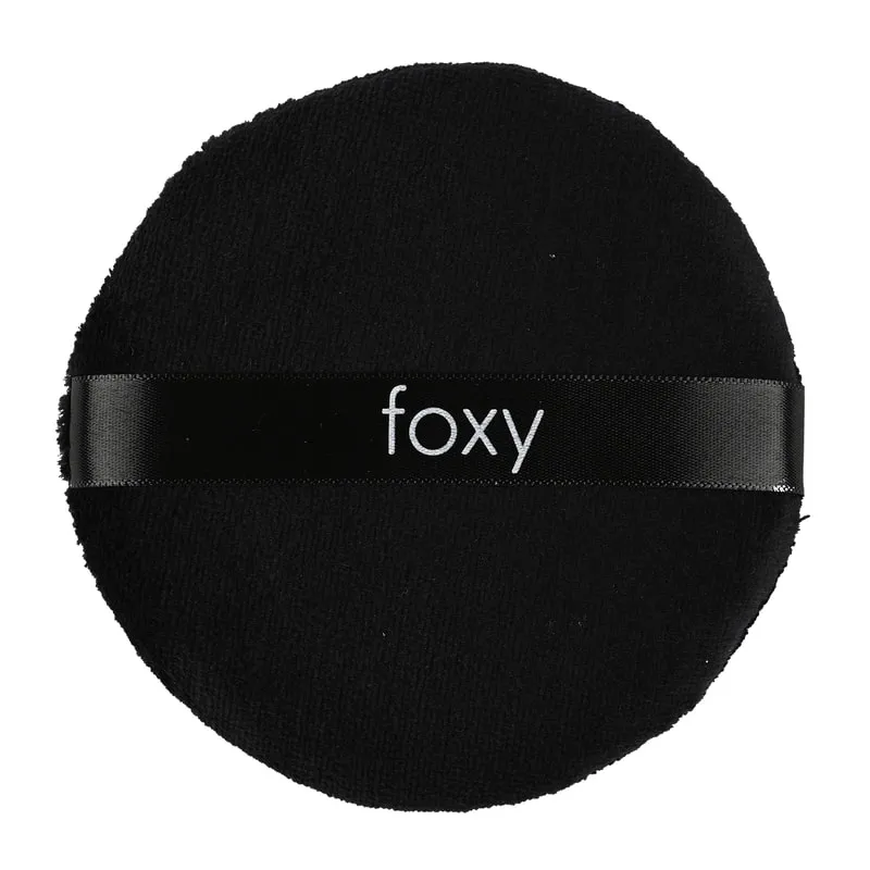 Powder Puff Oversized Round Black