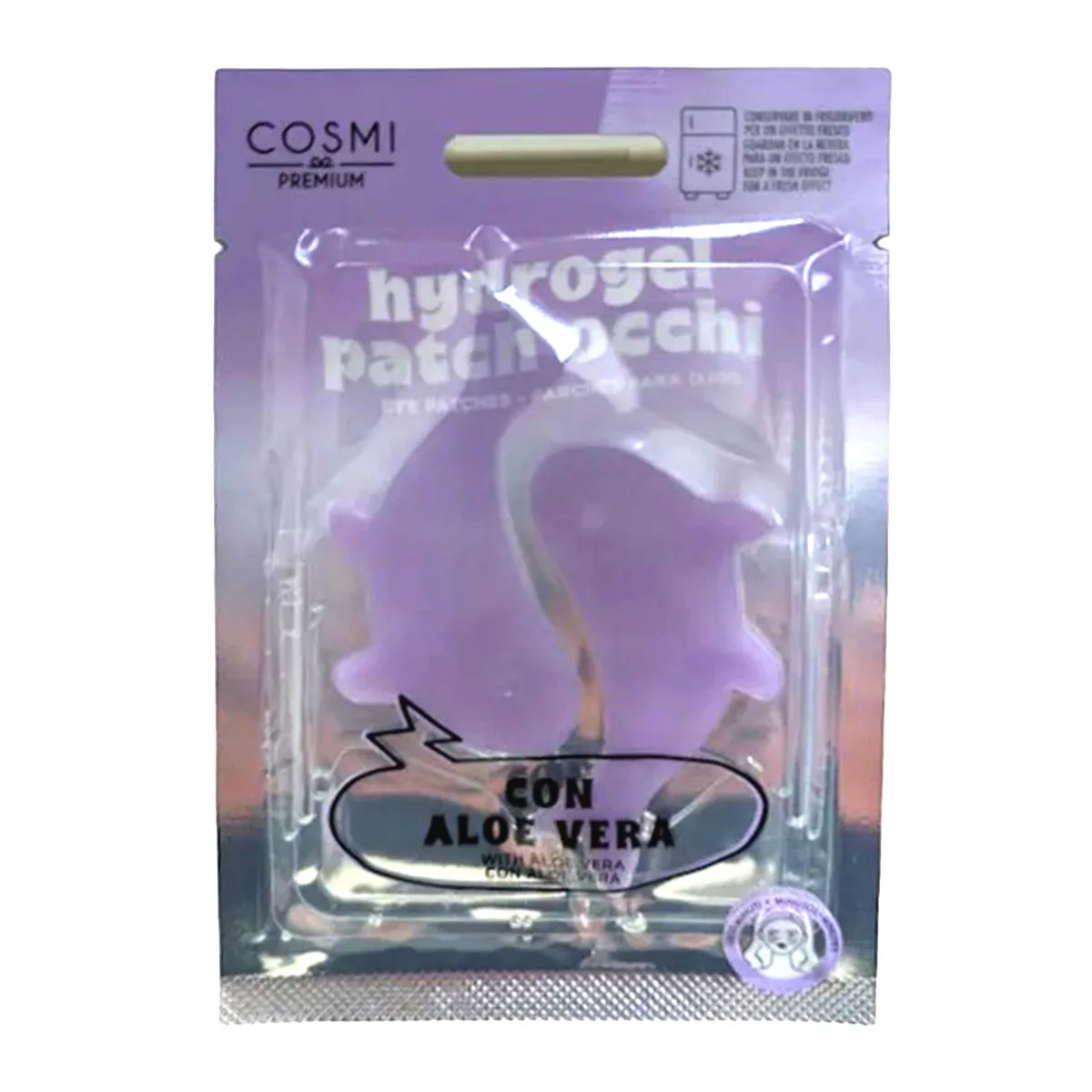Premium Eye Contour Patches with Aloe Vera
