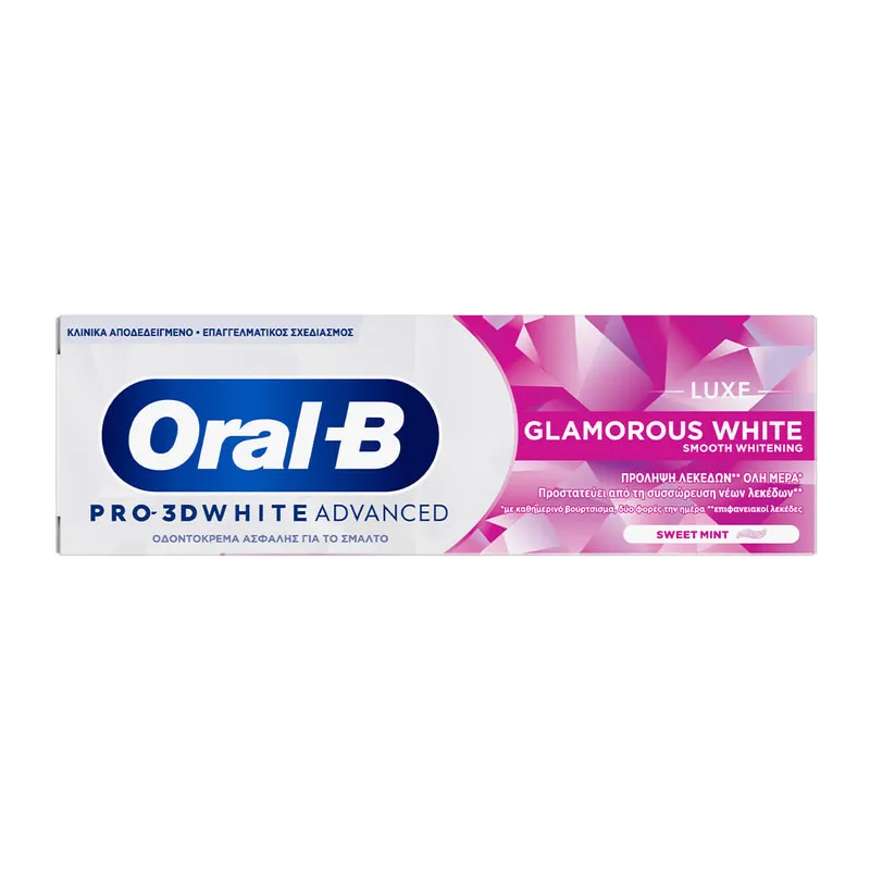 Pro 3D White Advanced Luxe Glamorous White Toothpaste