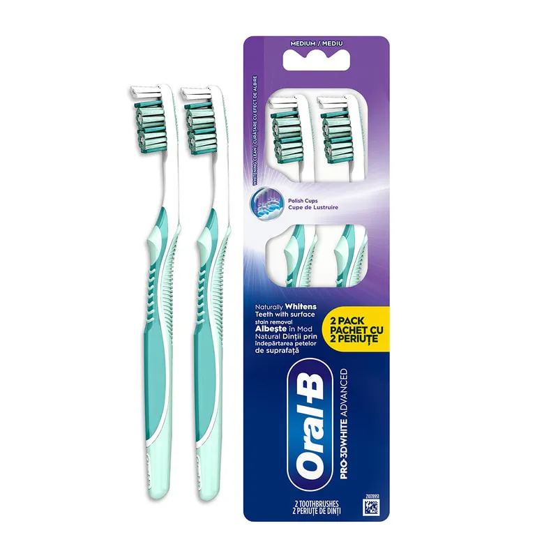 Pro 3D White Advanced Manual Toothbrush