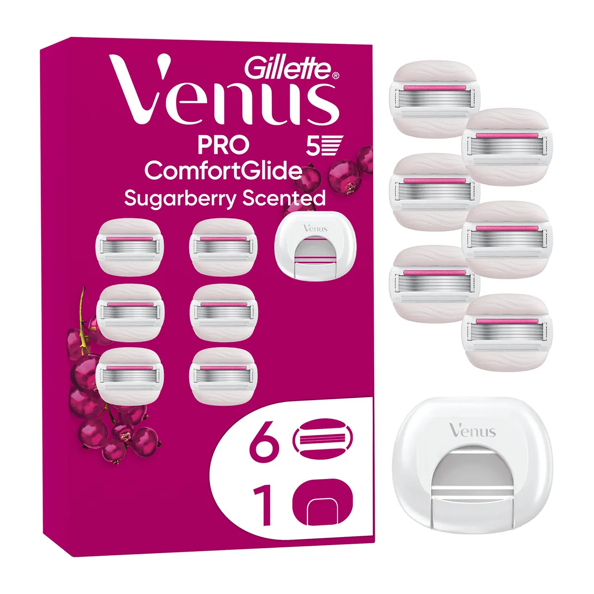 Pro ComfortGlide Sugarberry Scented Women’s Blades