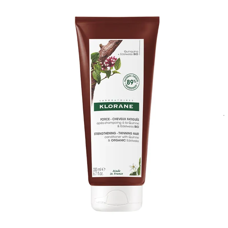 Quinine Conditioner for Strengthening & Hair Loss with Quinine & Organic Edelweiss