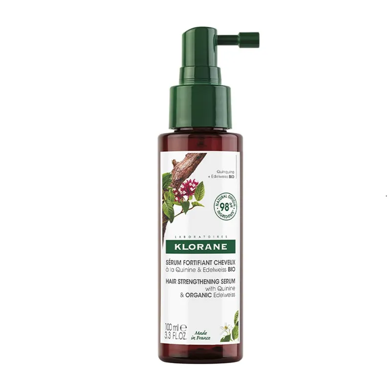 Quinine Serum against Progressive & Reactive Hair Loss with Quinine & Edelweiss