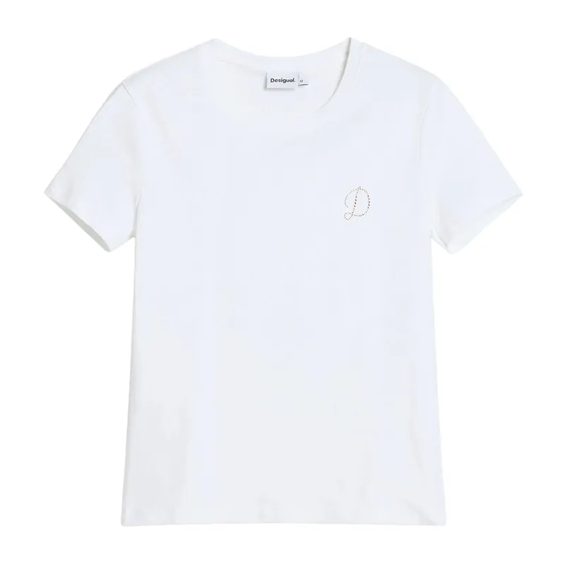 Μπλούζα με στρας "D"