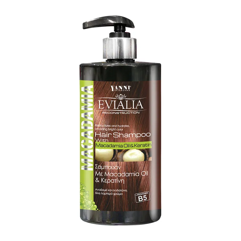 Reconstruction Macadamia Shampoo with Macadamia, Keratin & Provitamin Β5