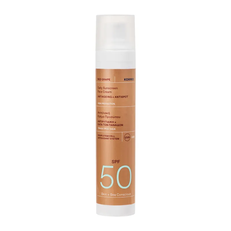 Red Grape Daily Sunscreen Face Cream SPF 50