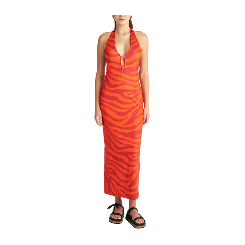 Red Zebra dress