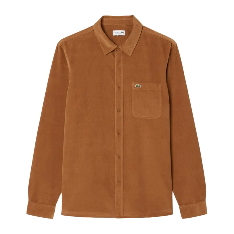 Ανδρικό κοτλέ πουκάμισο regular fit