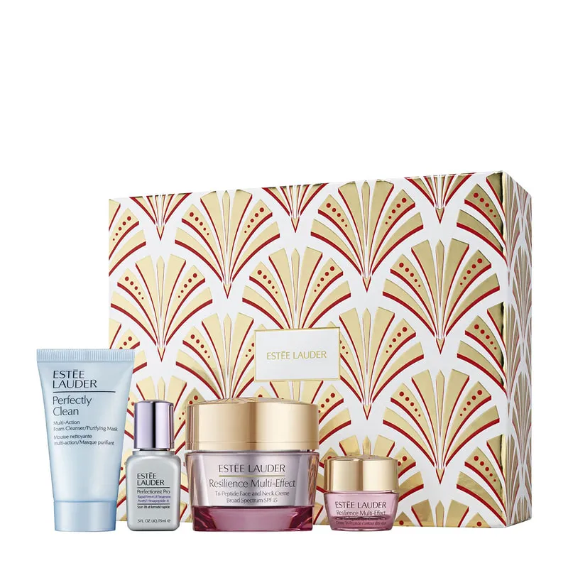 Resilience Moisturizer Holiday Skincare Set: The Radiance Routine