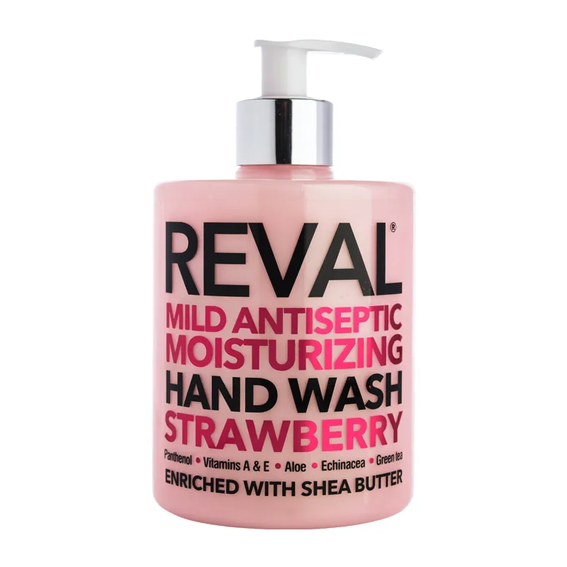 Reval Mild Antiseptic Moisturizing Hand Wash Strawberry