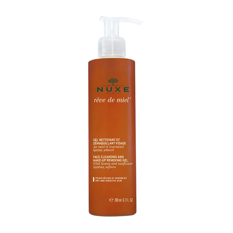 Reve De Miel Gel Nettoyant Et Demaquillant Visage - Gel Καθαρισμού και Ντεμακιγιάζ Προσώπου