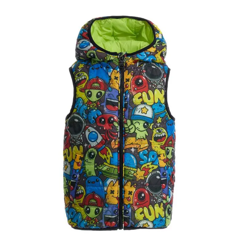 Reversible Sleeveless Jacket