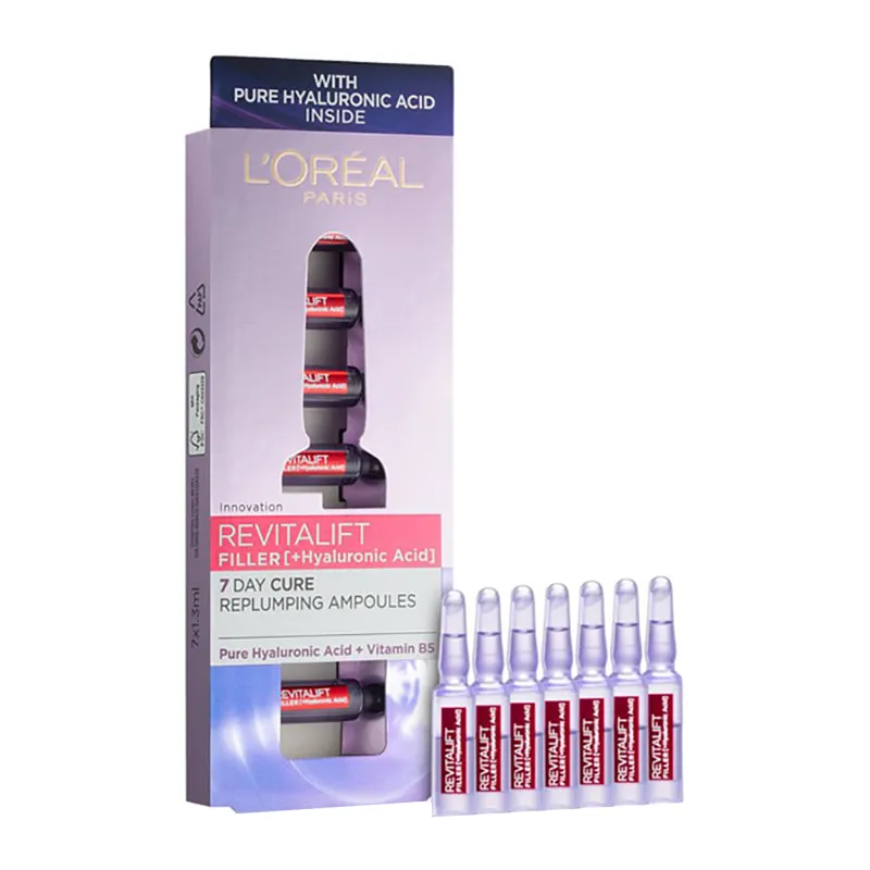 Revitalift Filler Renew Replumping Amploules With Hyaluronic Acid
