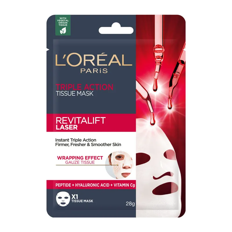 Revitalift Laser Υφασμάτινη Μάσκα Προσώπου