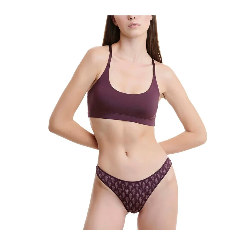 Printed bamboo Rio brief 2 pack