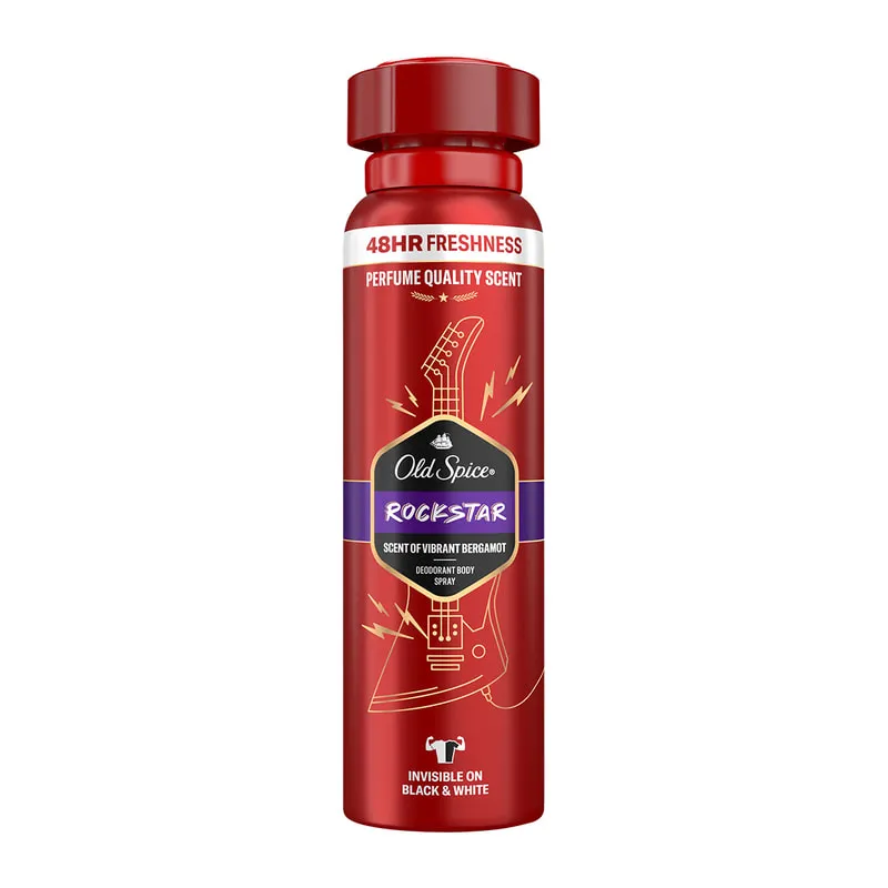 Rockstar Deodorant Body Spray For Men