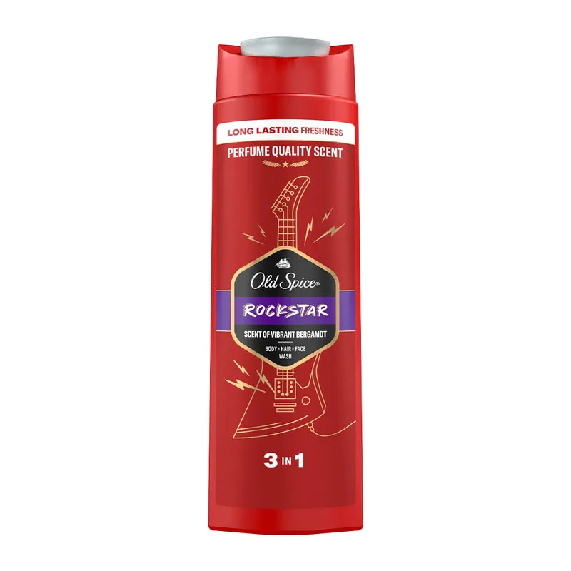 Rockstar Shower Gel & Shampoo For Men