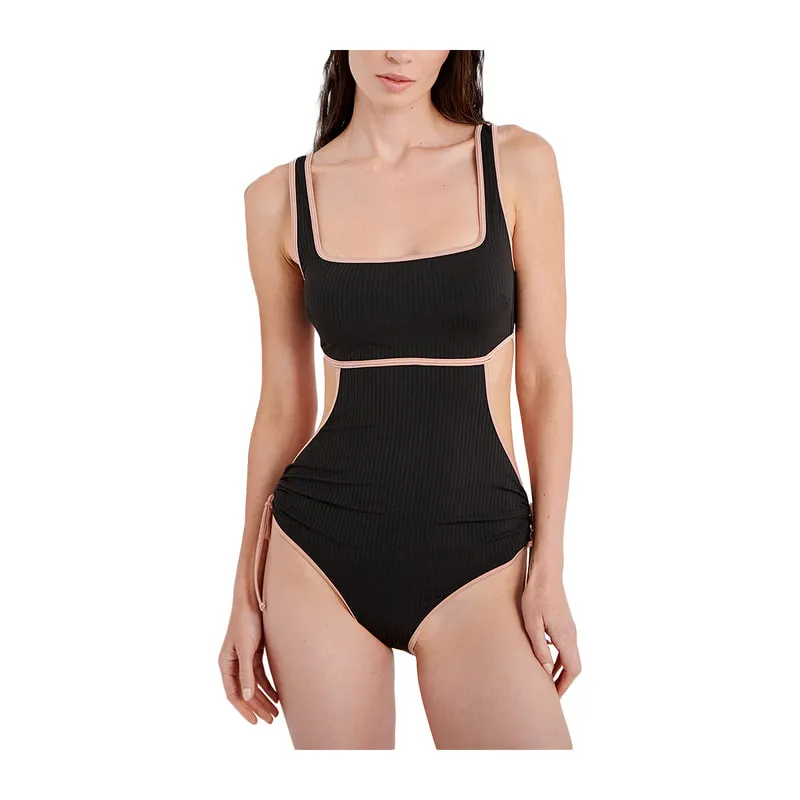 Rodeo rib one-piece swimsuit