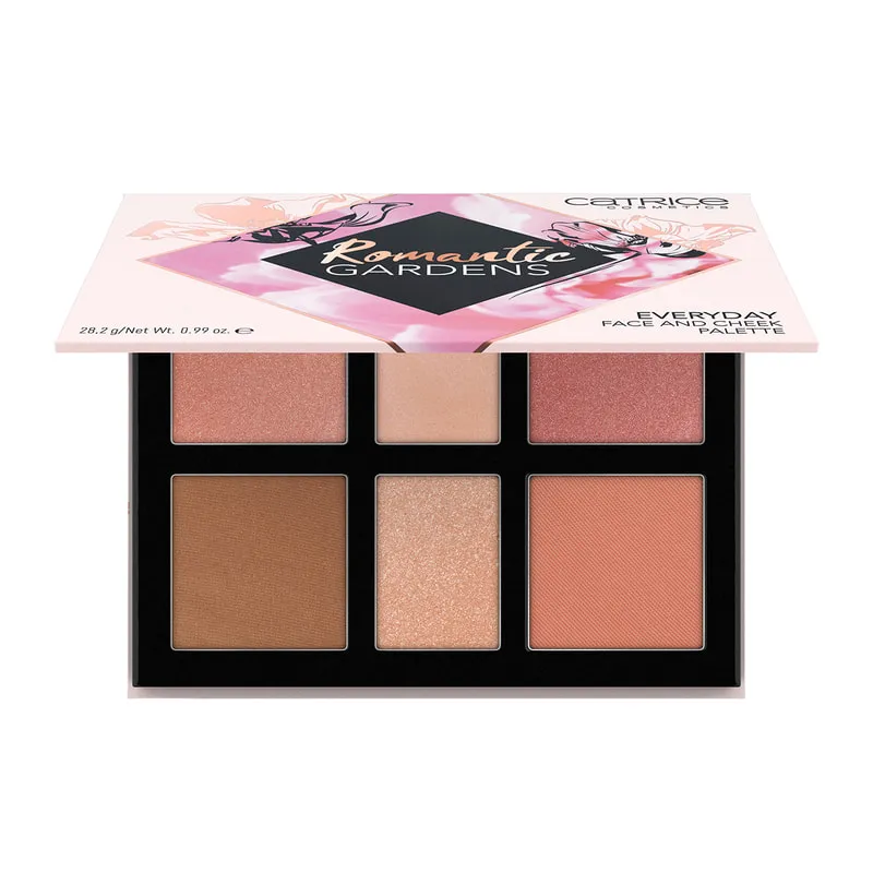Romantic Gardens Everyday Face And Cheek Palette