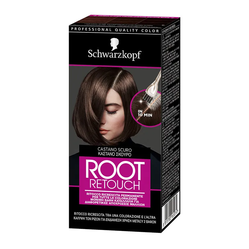 Root Retouch Permanent Color Kit Dark Brown
