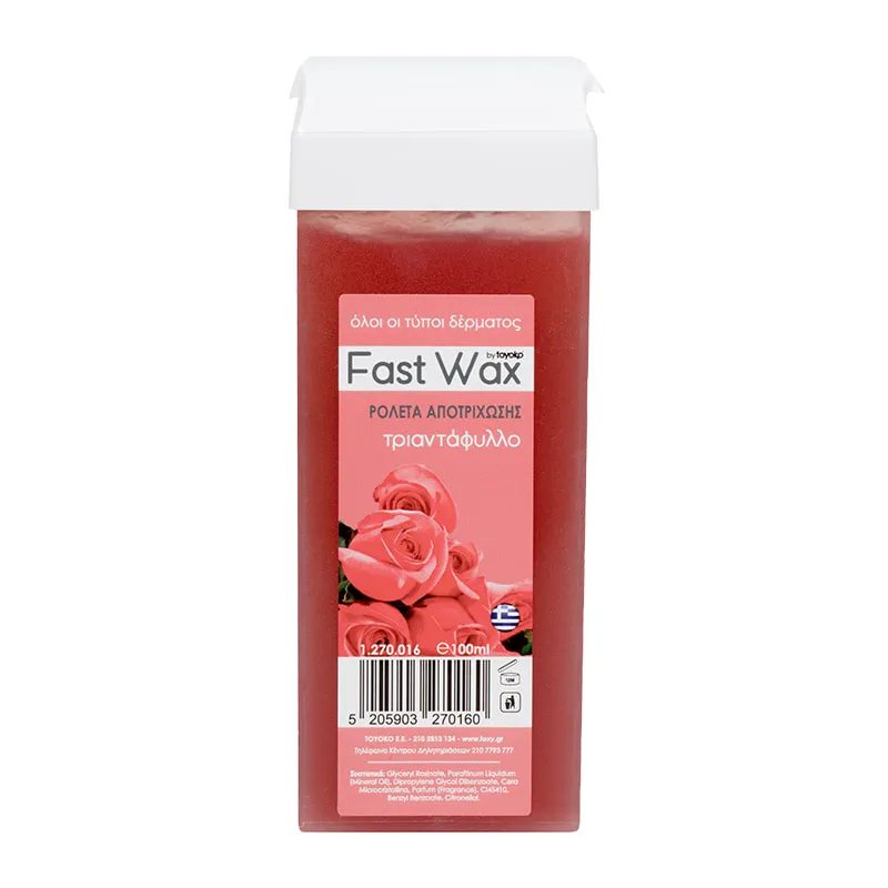 Rose Fast Wax Roll On