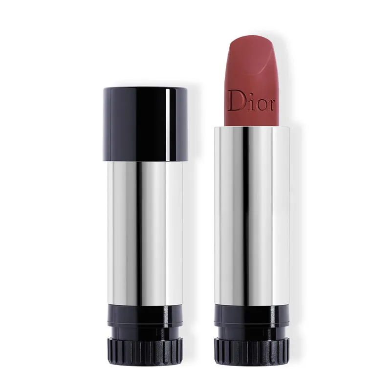 Rouge Dior - The Refill Couture Color Lipstick Refill Matte - 4 Finishes: Satin, Matte, Metallic and Velvet - Floral Lip Care - Comfort and Long Wear