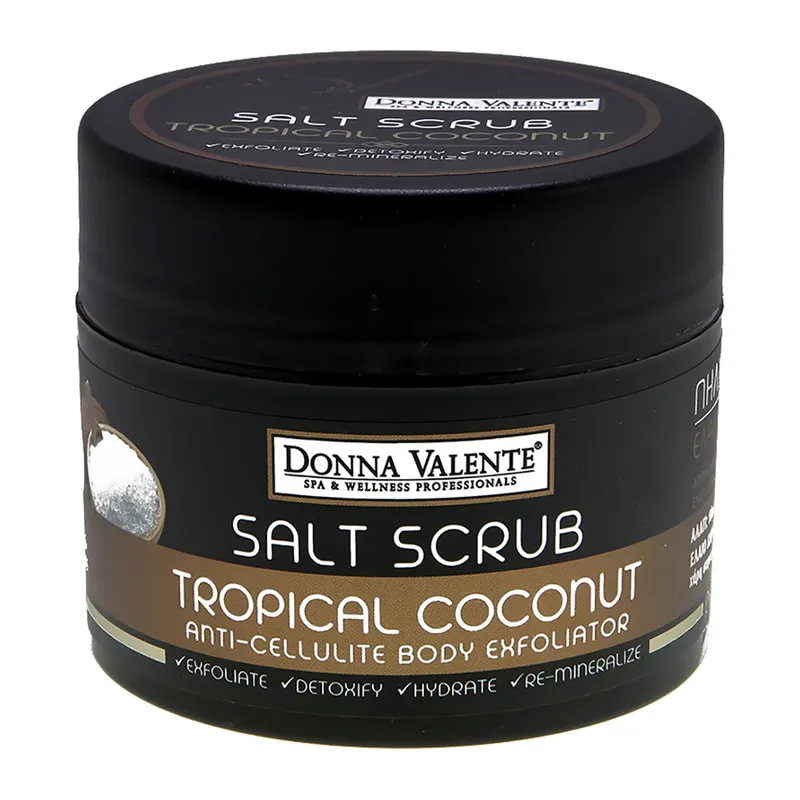 Salt Body Scrub with Coconut Oil