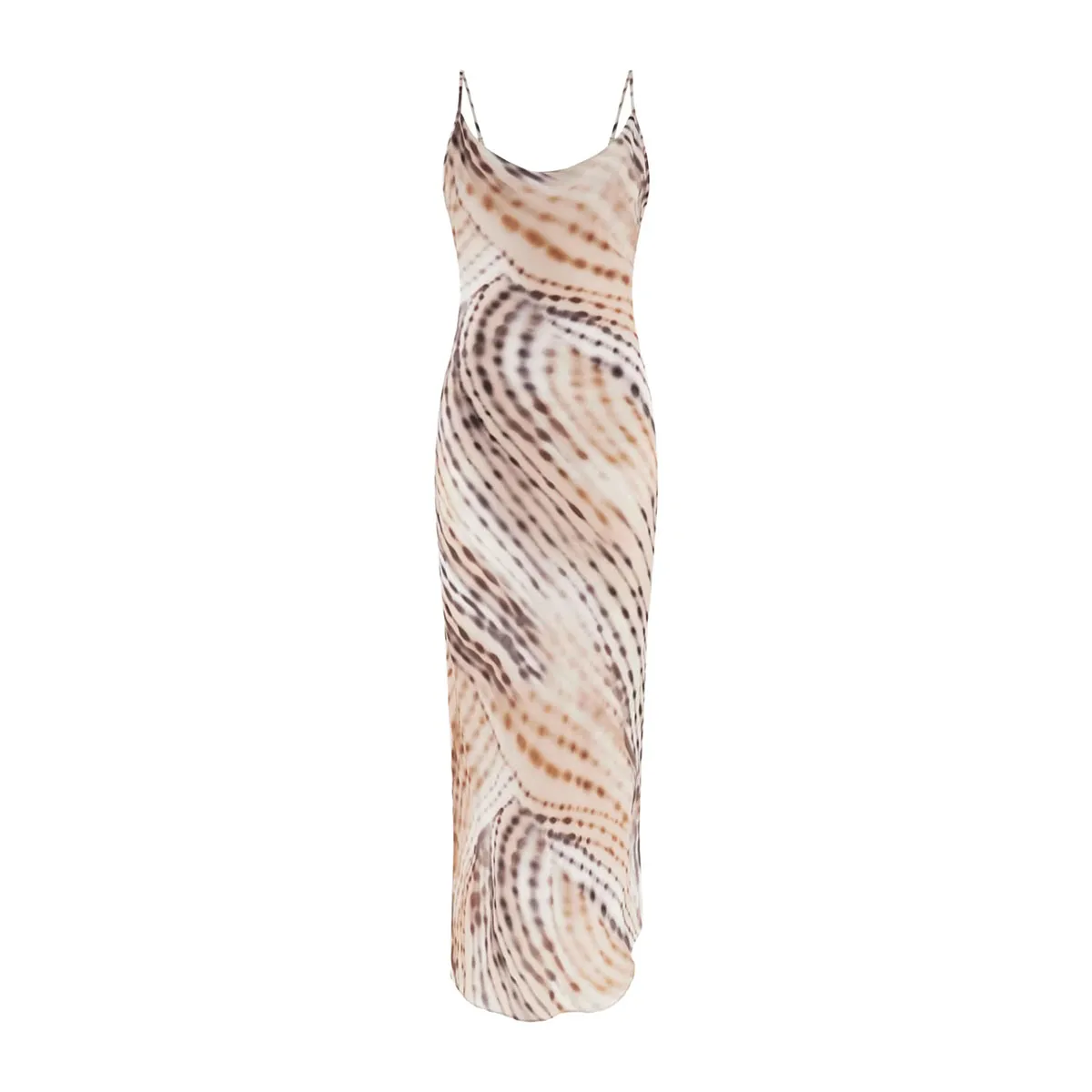 Satin midi dress