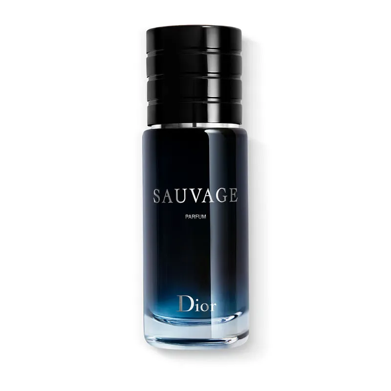 Sauvage Parfum Men's Fragrance - Citrus and Woody Notes - Refillable Bottle