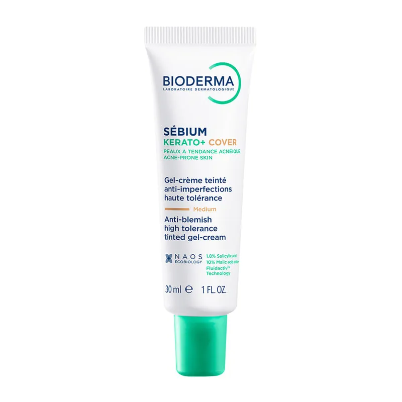 Sébium Kérato+ Cover Gel - Κρέμα Με Χρώμα Κατά Των Ατελειών
