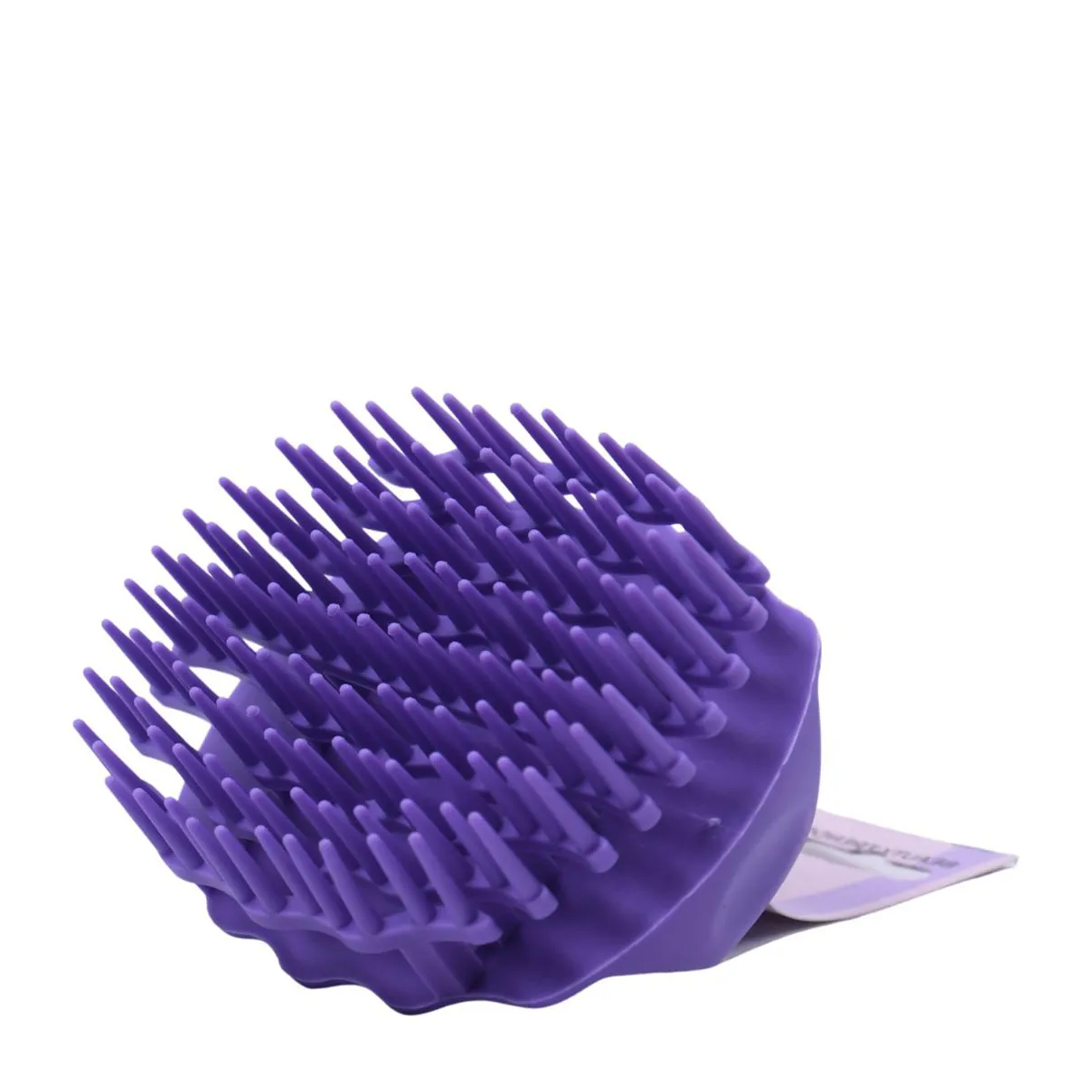 Silicone Scalp Brush Purple Oval